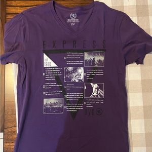 Mens v neck small express shirt. Worn once